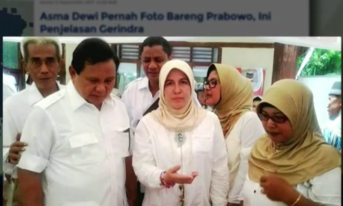 Siapa Sebenarnya Sosok Asma Dewi?