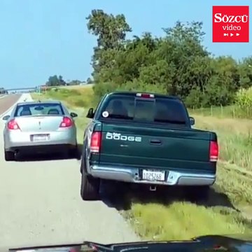 Sarhoş sürücüyü iş birliğiyle engellediler