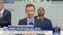 JO 2024: Teddy Riner s'amuse à perturber le duplex de l'un de nos journalistes