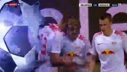 Emil Forsberg Goal HD - RB Leipzig 1-0 Monaco 13092017