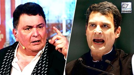 Shocking! Rishi Kapoor Calls Rahul Gandhi "GUNDA" In His Rant