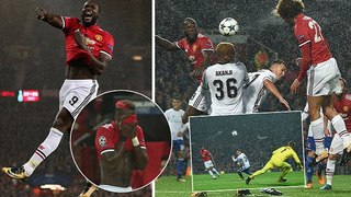 Man United 3-0 Basle Fellaini, Lukaku and Rashford score