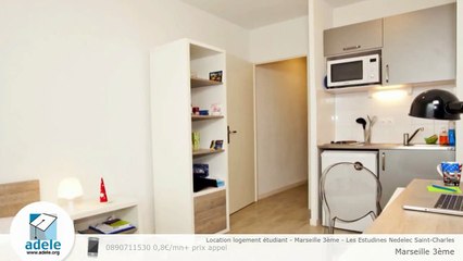Location logement étudiant - Marseille 3ème - Les Estudines Nedelec Saint-Charles