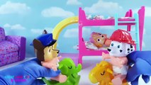Paw Patrol Baby Dolls Wake-up Routine Diaper Changes Play Naptime and Feeding Fun Kids Video
