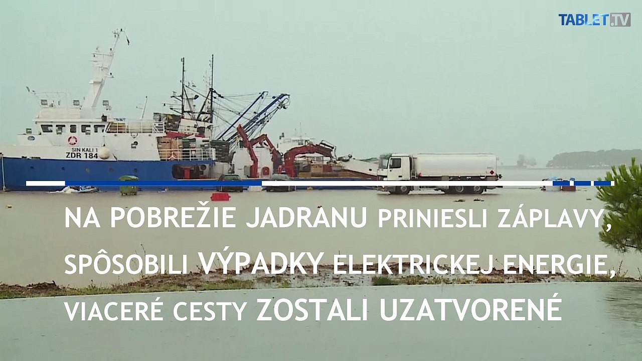 Leto v Chorvátsku sa skončilo záplavami