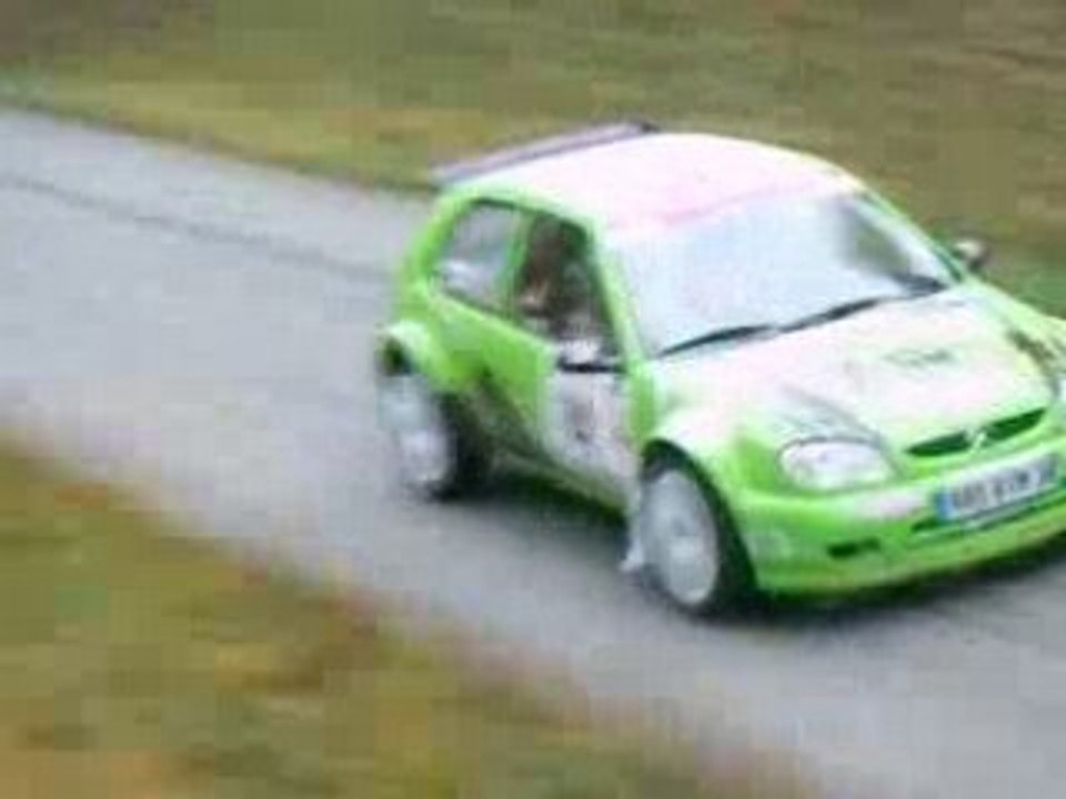 rallye de la noix de grenoble 2007 -e.roudet saxo f2000/13