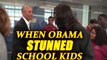 Barack Obama makes impromptu appearance at Washington DC school, stuns kids | Oneindia News
