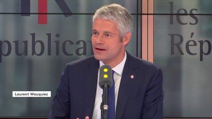 Irma : "La visite d'Emmanuel Macron n'éclipse pas six jours de manquements" juge Laurent Wauquiez