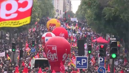 مظاهرات في فرنسا ضد مشروع قانون العمل