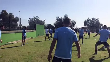 Formello, allenamento aperto ai media