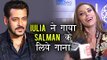 Salman Khan's Girlfriend Iulia Vantur Sings Lag Ja Gale For Salman Khan