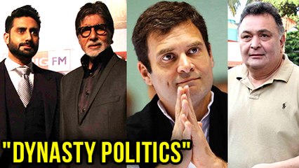 Rishi Kapoor Bashes Rahul Gandhi 'Dynasty' Comment On Abhishek Bachchan