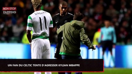 Kylian Mbappé - PSG : Un fan du Celtic a tenté de l’agresser (Vidéo)