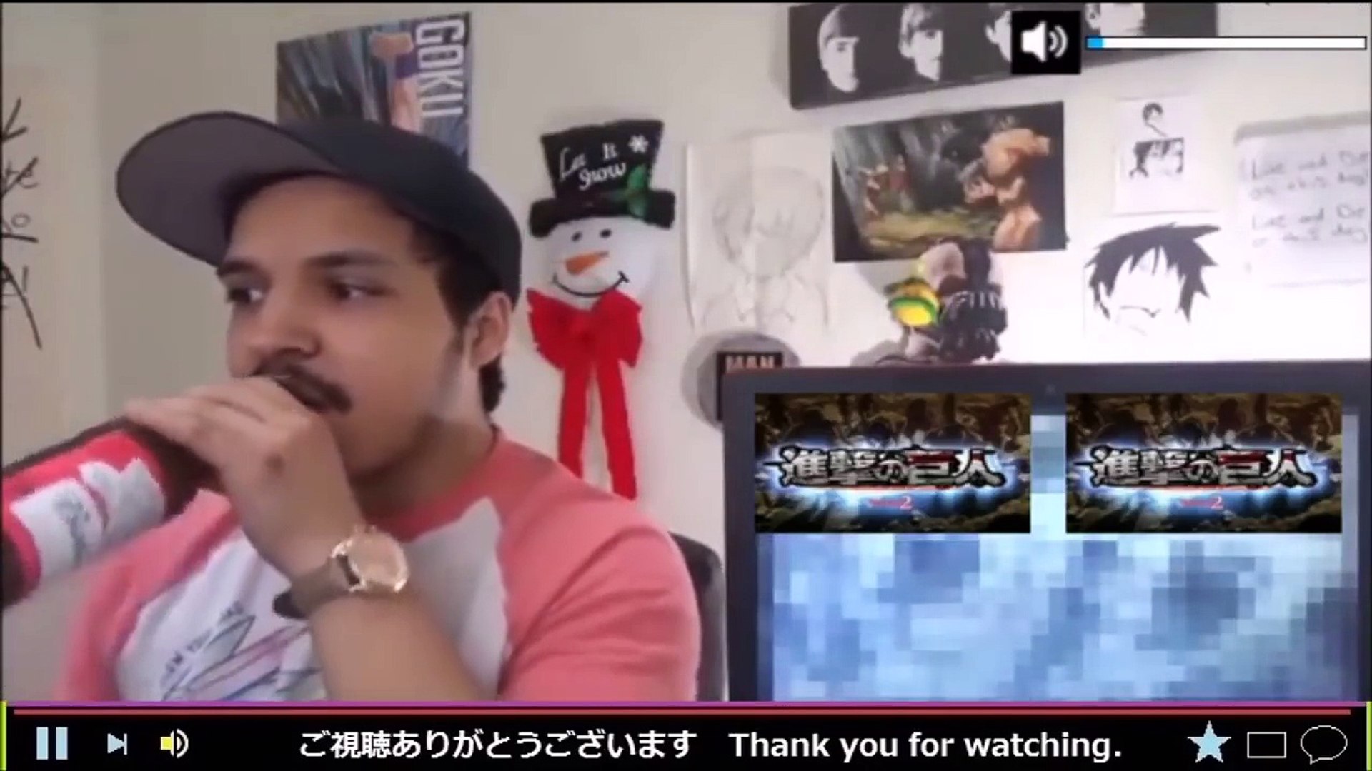 進撃の巨人2期3話 コニーと目が同じや 日本語字幕 Live Reaction Junk Putty補完計画 Video Dailymotion