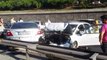 TEM’de zincirleme trafik kazası: Trafik durma noktasına geldi