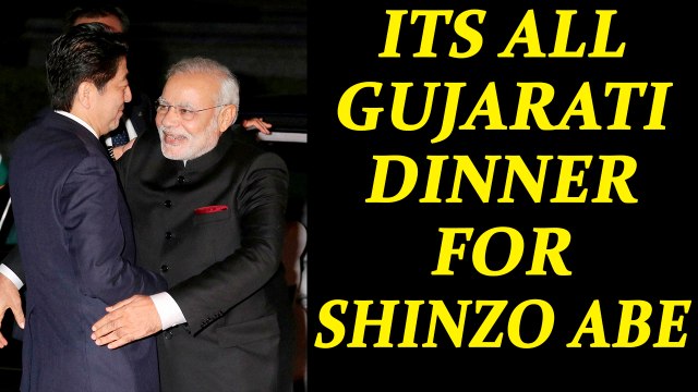 PM Modi to host Shinzo Abe to all Gujarati dinner at Agashiye terrace restaurant | Oneindia News