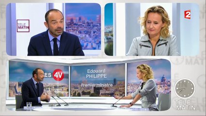 Les 4 Vérités - Ouragan Irma : Édouard Philippe  a "hâte de répondre aux questions du Parlement"
