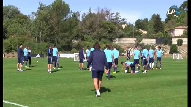L'entraînement du jour au Centre RLD