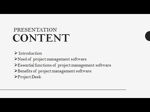 Project management software- For easy collaboration and effective management of projects