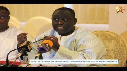 LE PORT ET LA CAISSE DES DÉPÔTS ET DE CONSIGNATION PLUS DE 400 MILLIARDS FCFA