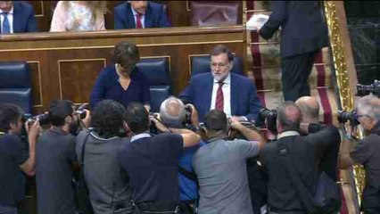 Rajoy pide a los catalanes que no participen en un acto ilegal