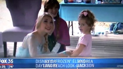 Model Anna Faith The Real Life Elsa From Disneys Frozen