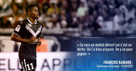 François Kamano s'exprime face à la presse avant Toulouse - Bordeaux