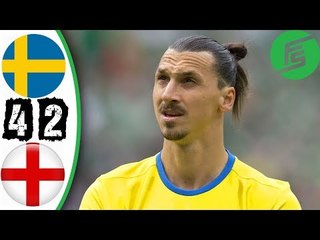 Sweden vs England 4-2 - Highlights & Goals - 2012