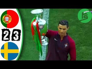 Portugal vs Sweden 2-3 - Highlights & Goals - 28 March 2017
