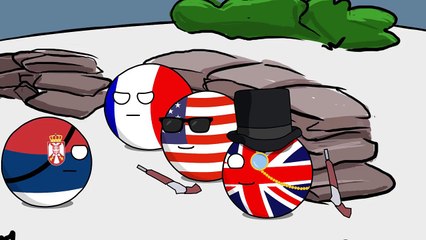 How Serbia ended WW1 Countryballs