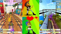 Subway Surfers: Havana (Spike) VS Iceland (Lucy) HD