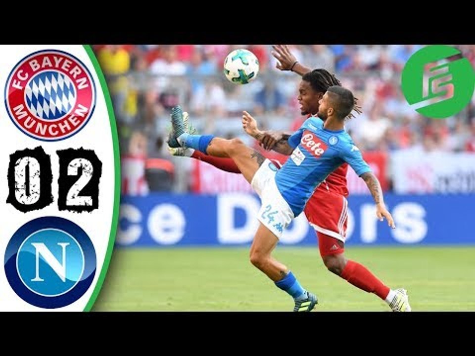 Bayern Munich vs Napoli 0-2 - Highlights & Goals - 02 August 2017