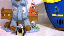 JAKE AND THE NEVERLAND PIRATES Disney Captain Jake Mighty Colossus Ships Toys Video Unboxi