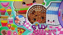 Sticker Mosaics By Number Silly Snacks Foods Peanut Butter Jelly Sandwich Craft Video Cookieswirlc