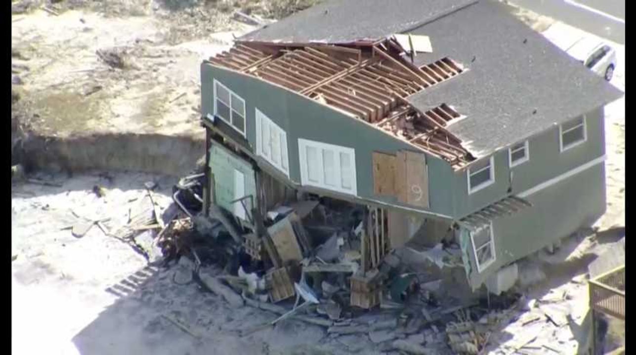 Après Irma : les images aériennes de Vilano Beach en Floride