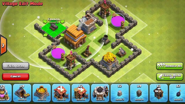 Clash Of Clans - Best Town hall 4 defense/Trophy base layout + Defense Replays