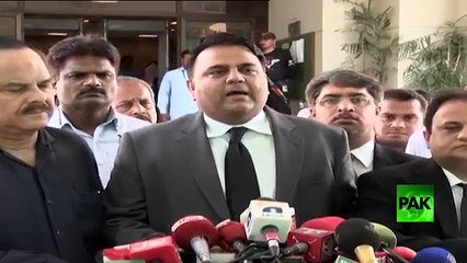 Fawad Chaudhry's Media Talk Outside Supreme Court on 13.09.2017