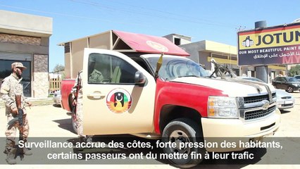 A Sabratha en Libye, l'étau se resserre autour des passeurs