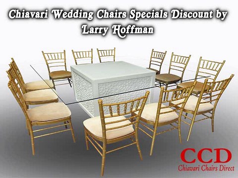 Chiavari Wedding Chairs Specials Discount by Larry Hoffman