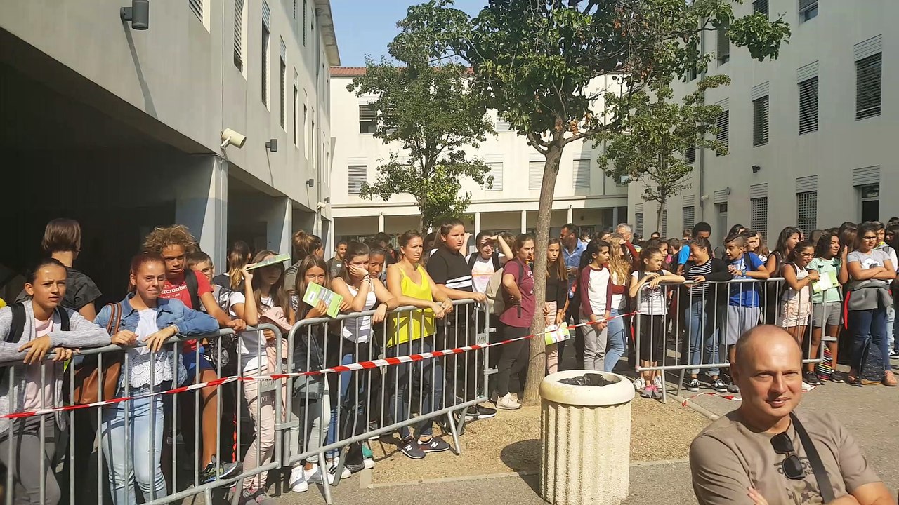 Rentrée en musique 2017 - Représentation de la Maitrise des Bouches du Rhône au collège Malraux de Marseille