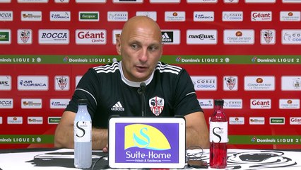Lorient-ACA : le point presse d'Olivier Pantaloni