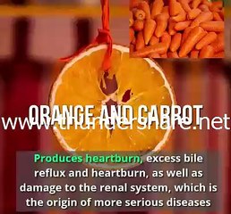 WATCH! FOOD THAT YOU MUST NOT EAT TOGETHER