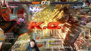 [철권7] 각성 헤이하치는 강려크하다!!! PC모드로 각성 헤이하치 Rank match