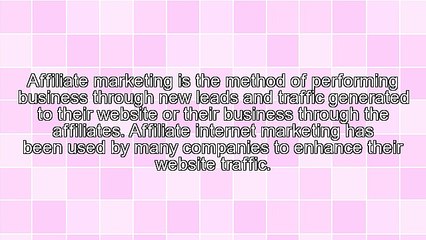 The Ins and Outs of Affiliate Internet Marketing