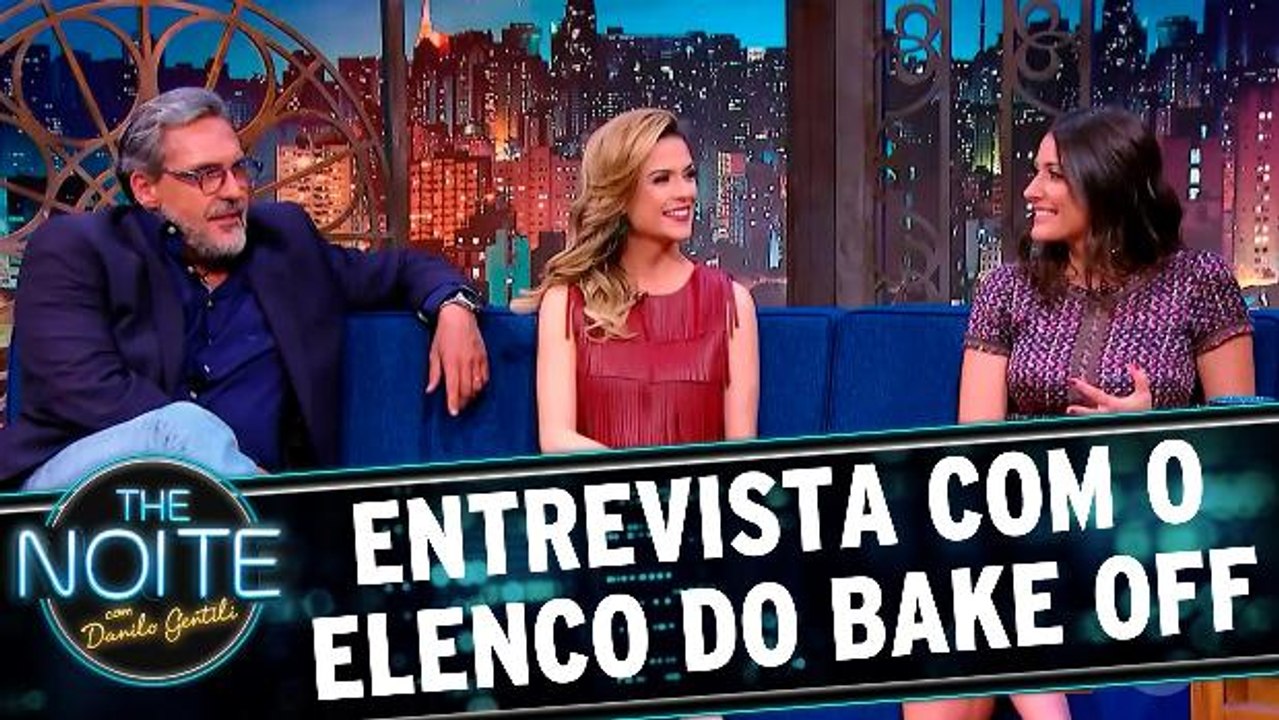 Entrevista com elenco do Bake Off
