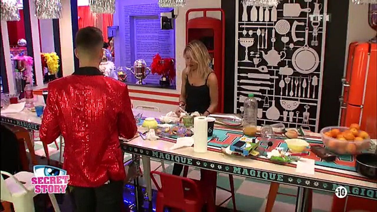 C recadre B : "Arrête avec B..."