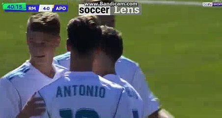 Miguel Baeza Perez Goal HD - Real Madrid U19 4-0 APOEL U19 - 13.09.2017 HD