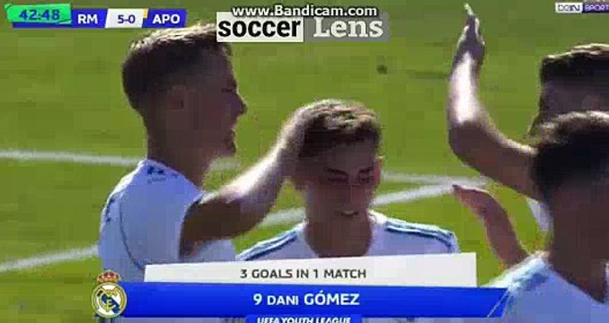 Daniel Gomez Goal HD - Real Madrid U19 5-0 APOEL U19 - 13.09.2017 HD