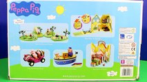 Peppa Pig Campervan Playset Goes Camping with Mummy and Daddy Pig Tell Stories Nick Jr.