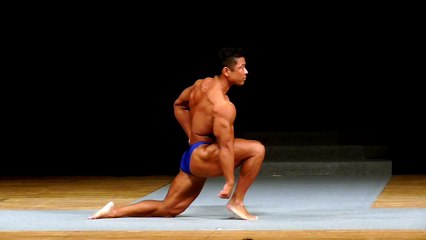 2016年 日本ボディビル ミスター日本 決勝フリーポーズ 須山翔太郎